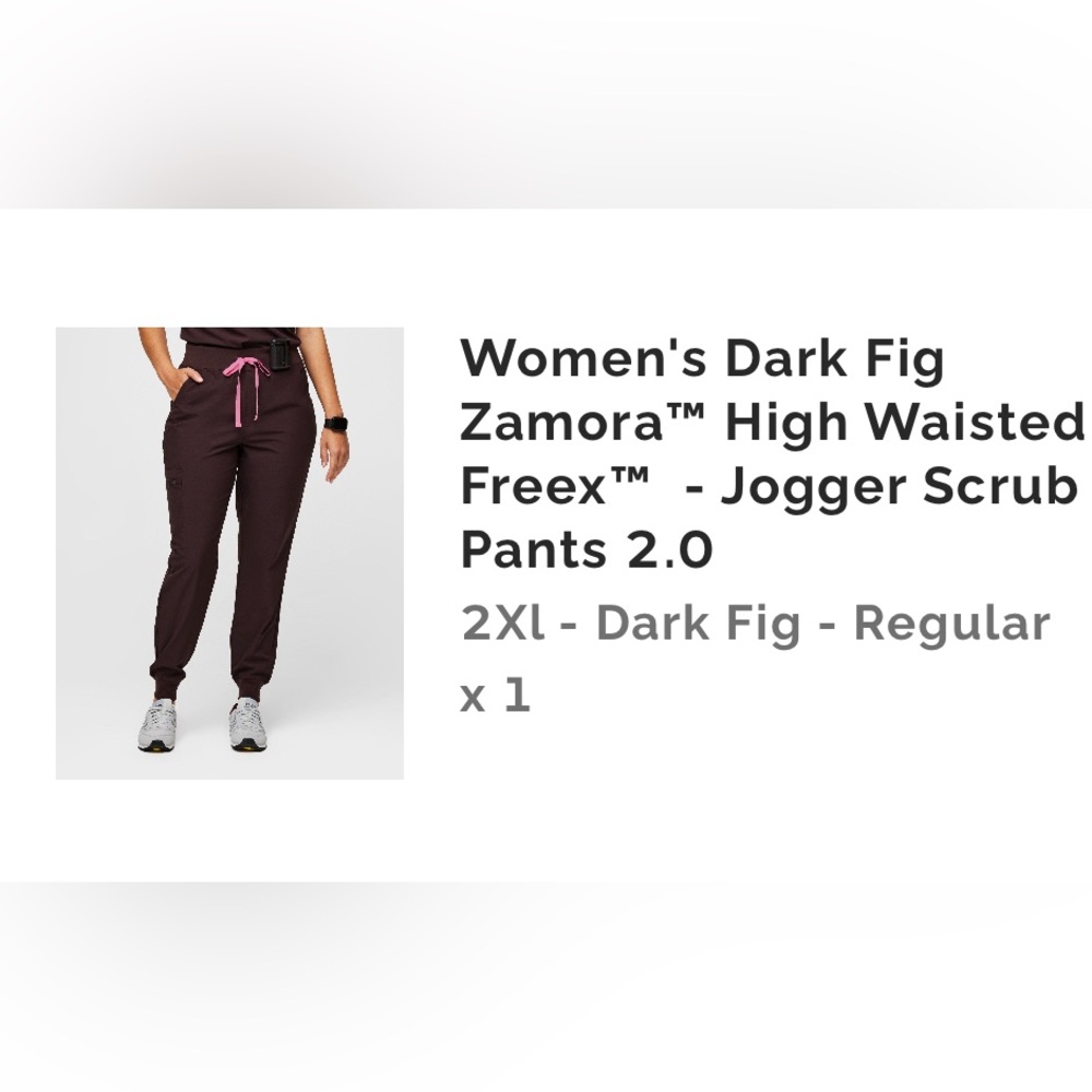 Women’s dark fig Zamora high waisted freex xxl petite